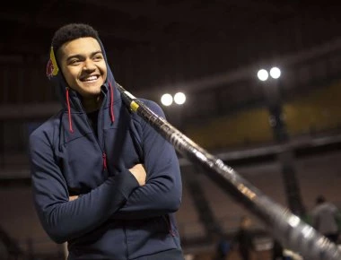 Ε. Καραλής: Η αντίδραση του όταν «συνειδητοποιεί» ότι είναι 5ος στον κόσμο (βίντεο)